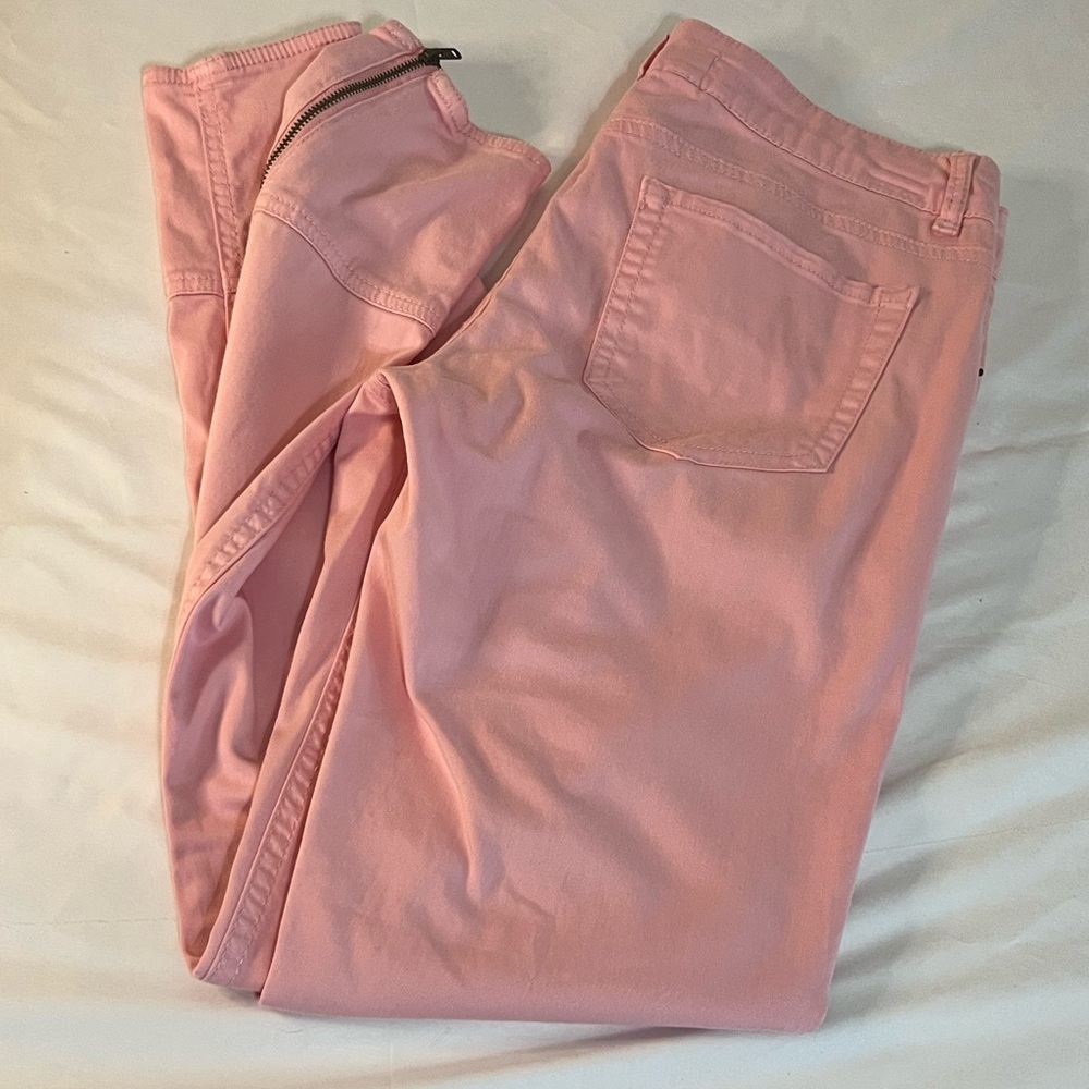 Life in Progress Pink Straight Leg Jeans Sz 28